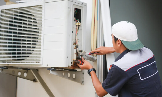 Manutenção de ar-condicionado